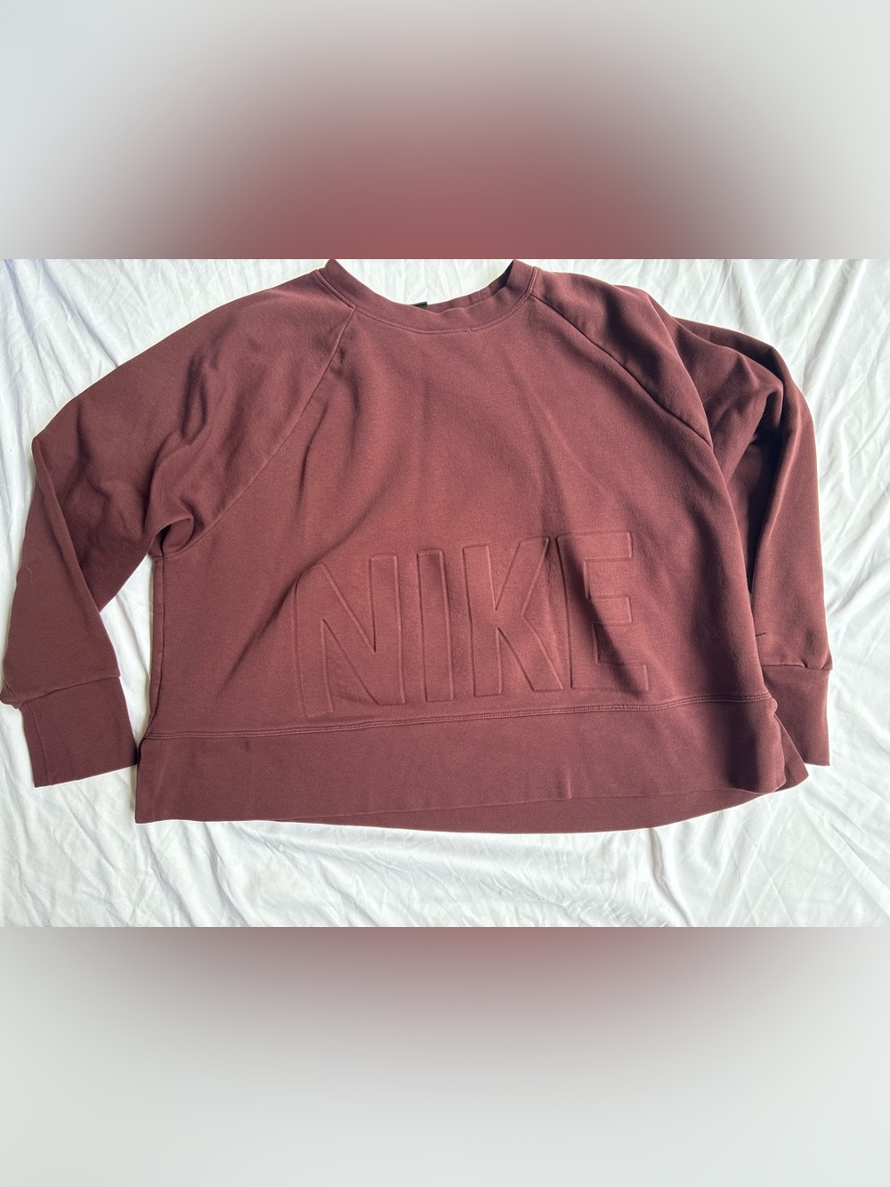 Nike Dri-Fit Crewneck Sweatshirt - Dusty Rose